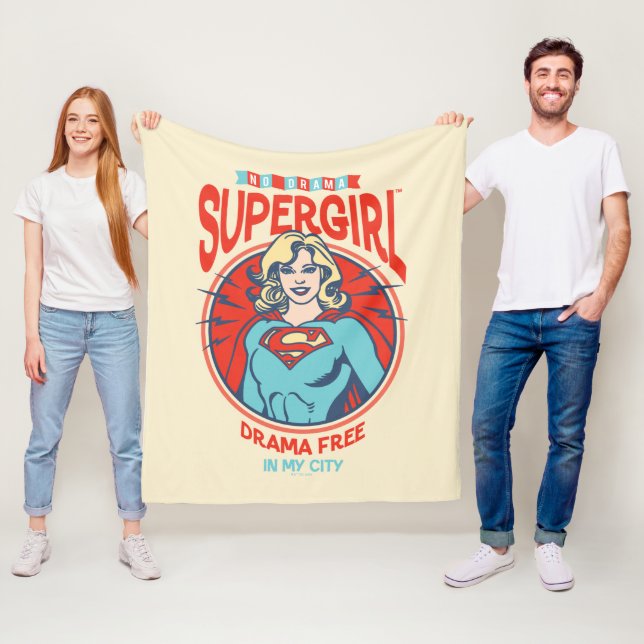 Couverture Polaire Supergirl Drame Gratuit Dans Ma Ville (En situation)