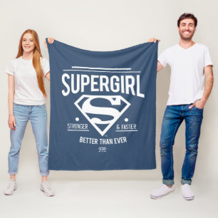 Couverture Polaire Supergirl mieux que jamais Retro Graphic