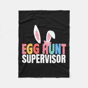 Couverture Polaire Superviseur de chasse aux oeufs Partie de chasse a