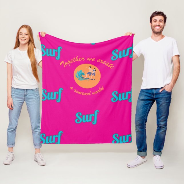 Couverture Polaire Surf infini (En situation)