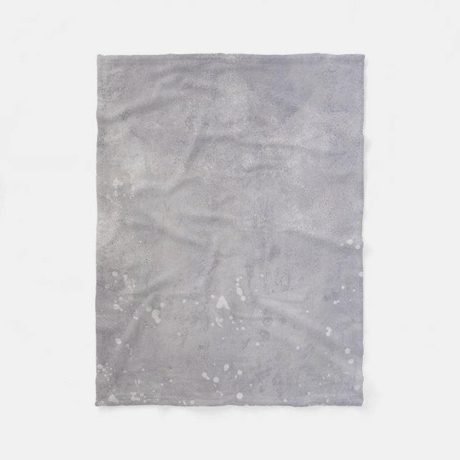 Couverture Polaire Surface grise (Devant)