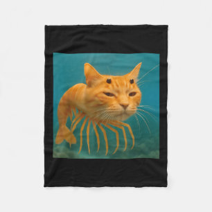 Couverture Polaire Surreal Italian Brainrot meme Trippi Troppi Funny