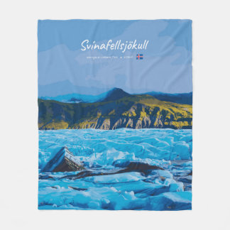 Couverture Polaire Svínafellsjökull, Islande - Vue sur le glacier