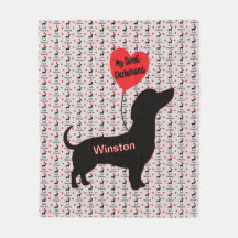 Sweet Dachshund : Balloon cardiaque