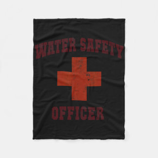 Couverture Polaire Swimming Water Safety Officer Off Duty Vacay Lifeg