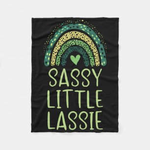 Couverture Polaire Sy Little Lie Enfants Jour de la Saint-Patrick Enf
