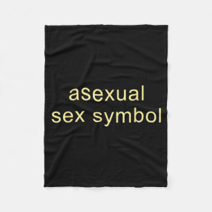 Couverture Polaire Symbole aual drôle de fierté Lgbtq Ace