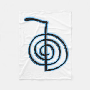 Couverture Polaire Symbole de Cho Ku Rei Reiki