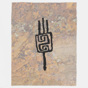 Couverture Polaire Symbole des femmes Hopi