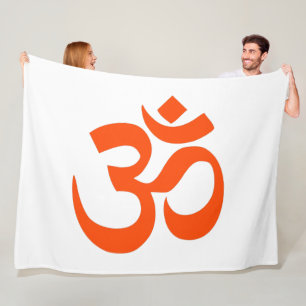 Couverture Polaire SYMBOLE OM Spritituel
