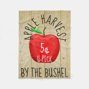Couverture Polaire SYMBOLE Vintage Apple Harvest