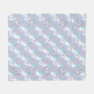 Couverture Polaire Symbole zodiaque de la mère de Pearl