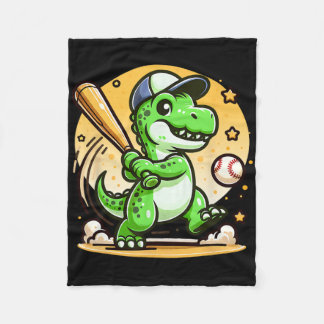 Couverture Polaire T-rex Dinosaur Hitting Sell Softll Player Boys Gir