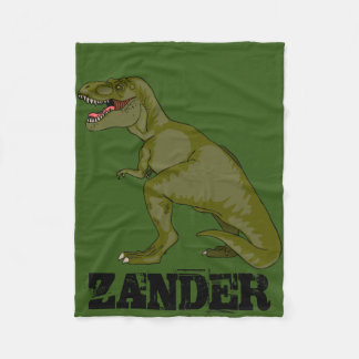Couverture Polaire T-Rex personnalisable