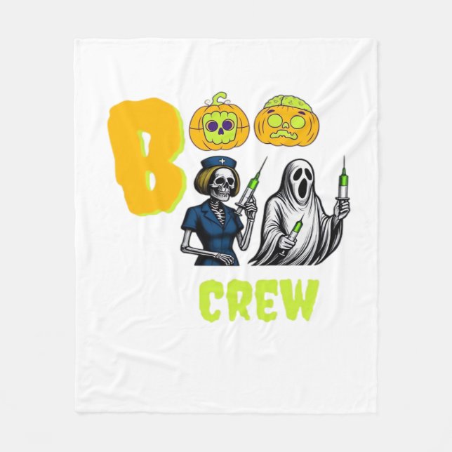 Couverture Polaire T-shirt classique Boo Crew (Devant)