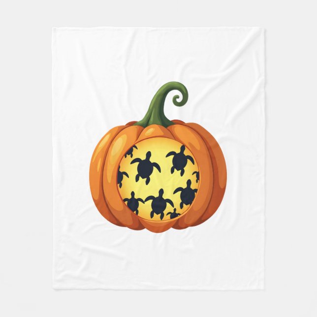 Couverture Polaire T-shirt d'Halloween (Devant)