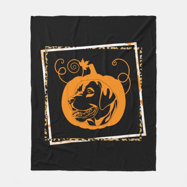 Couverture Polaire T-shirt d'Halloween, Halloween (Devant)
