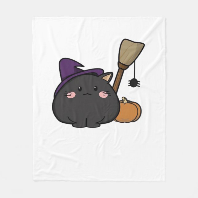 Couverture Polaire T-shirt Halloween surdimensionné (Devant)
