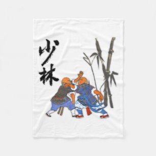 Couverture Polaire T Shirt Moines Shaolin 