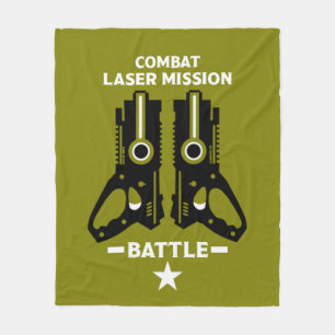 Couverture Polaire Tag laser Mission Enfants