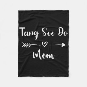 Couverture Polaire Tang Soo Do Maman Drôle Femme Sport Aîné Mères Da