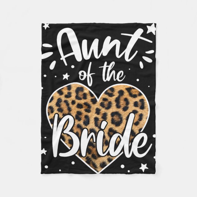 Couverture Polaire Tante De La Mariée J'Aimais Son Premier Mignonne L (Devant)