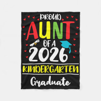 Couverture Polaire Tante fière drôle d'un Cl de 2026 diplômé de mater