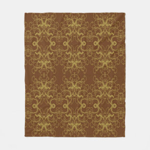 Couverture Polaire Tapete - Illustration de style baroque Vintage