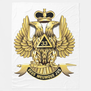 Couverture Polaire Tapisserie Mason 33 degrés