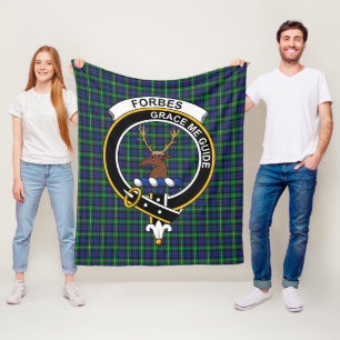 Couverture Polaire Tartan Clan Forbes