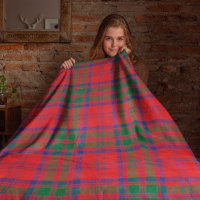 Tartan Clan Grant Plaid Green Red Check