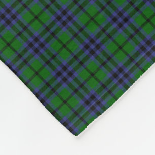 Couverture Polaire Tartan d'Austin de clan
