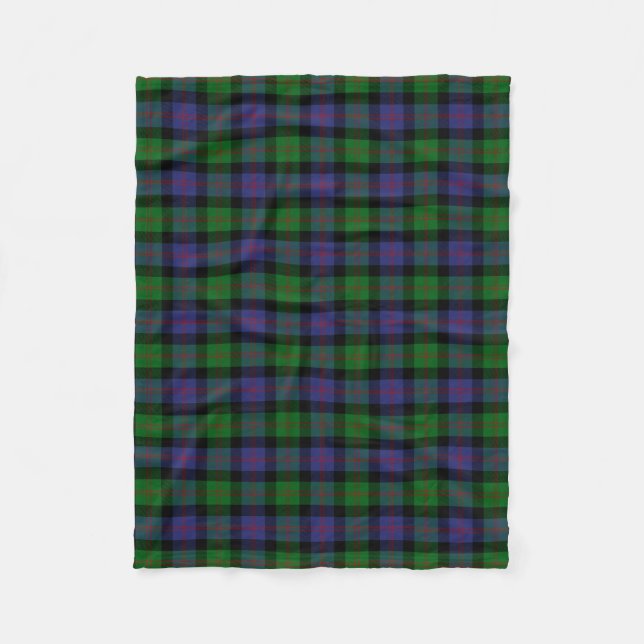Couverture Polaire Tartan de Blair (Devant)