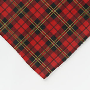 Couverture Polaire Tartan de Brodie de clan