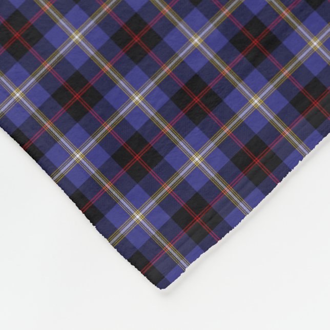 Couverture Polaire Tartan de colline de clan (Coin)