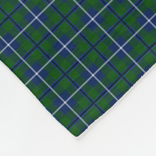 Couverture Polaire Tartan de Douglas de clan (Coin)