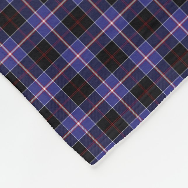 Couverture Polaire Tartan de Dunlap de clan (Coin)