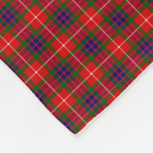 Couverture Polaire Tartan de Fraser de clan