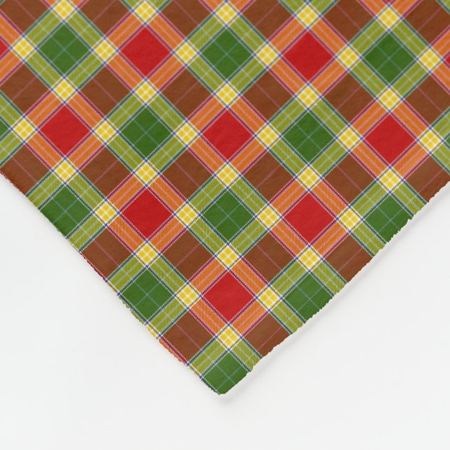 Couverture Polaire Tartan de Gibson de clan (Coin)