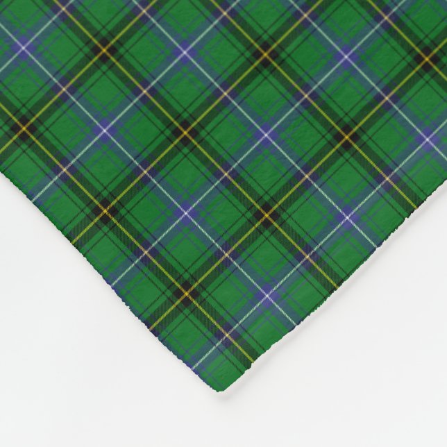 Couverture Polaire Tartan de Henderson de clan (Coin)