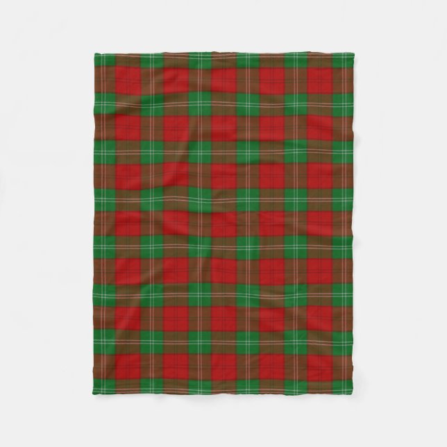 Couverture Polaire Tartan de Lennox (Devant)