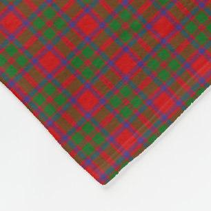 Couverture Polaire Tartan de Macintosh de clan
