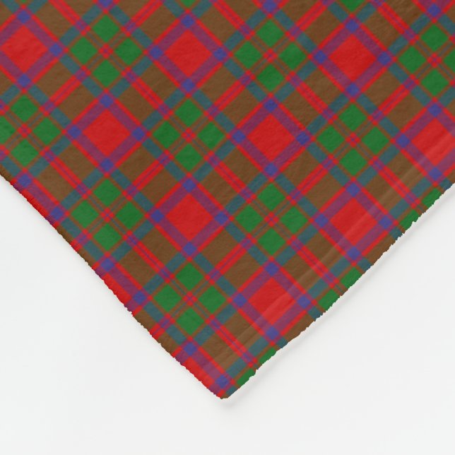 Couverture Polaire Tartan de Macintosh de clan (Coin)