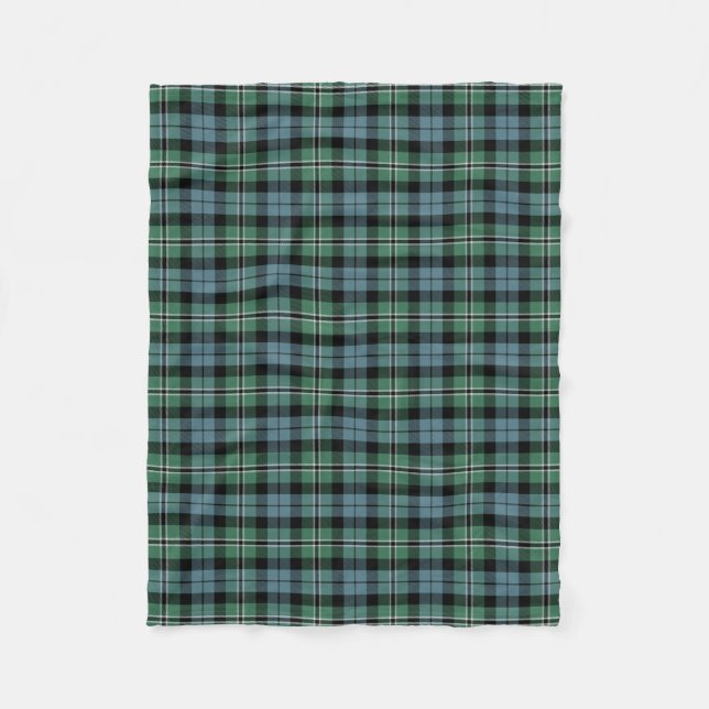 Couverture Polaire Tartan de Melville (Devant)