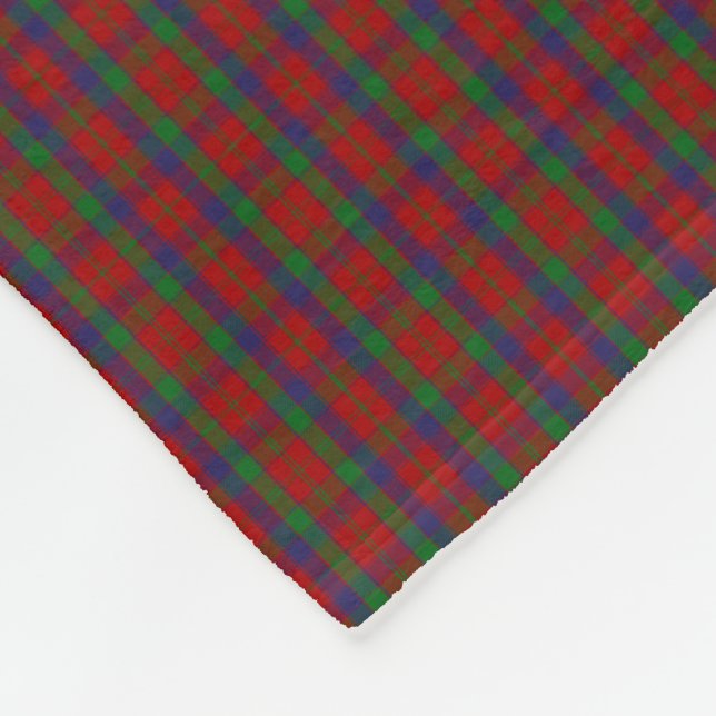 Couverture Polaire Tartan de Robertson de clan (Coin)