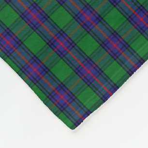Couverture Polaire Tartan de Shaw de clan