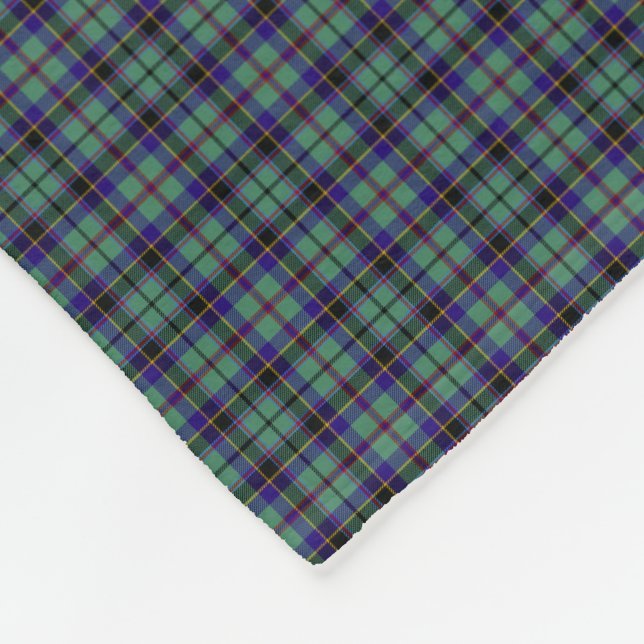 Couverture Polaire Tartan de Stevenson de clan (Coin)