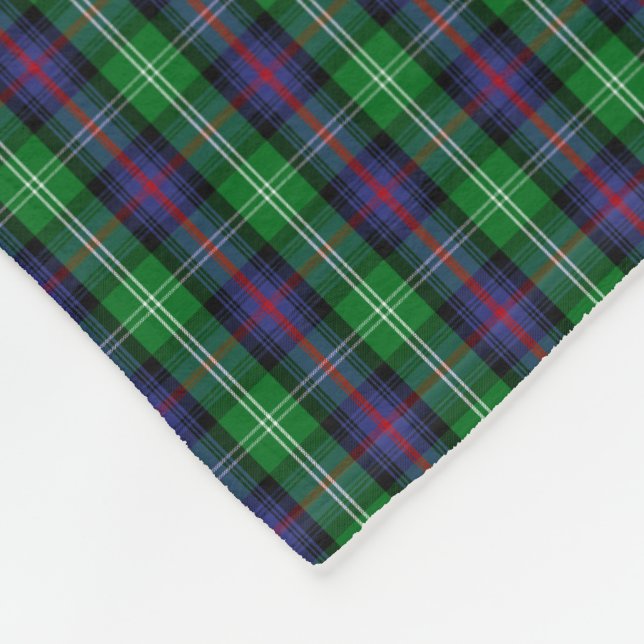 Couverture Polaire Tartan de Sutherland de clan (Coin)