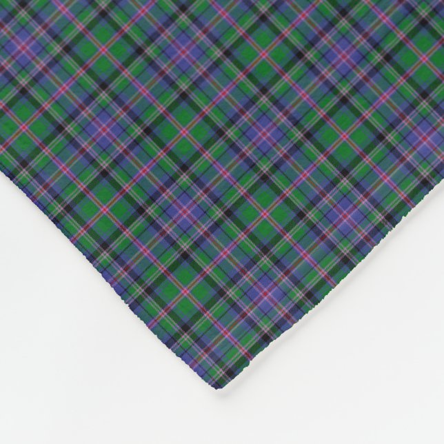 Couverture Polaire Tartan de tonnelier de clan (Coin)
