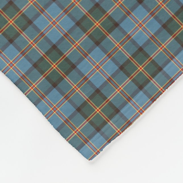 Couverture Polaire Tartan d'état de Hawaii (Coin)